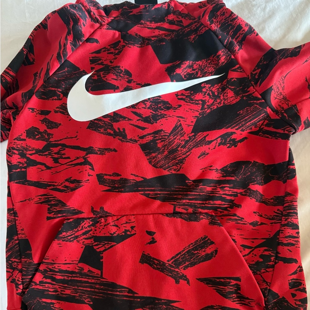 Nike Black and Red Dri-FIT Apparel